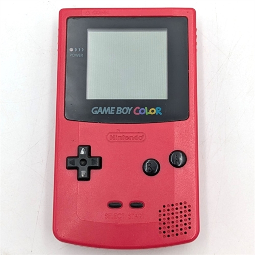 Gameboy Color - Berry Red - Console - SNR CH21568905  (B Grade) (Genbrug)